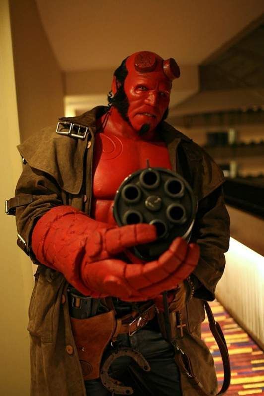 Hellboy - Hellboy, Cosplay, Movies, Adam Savage