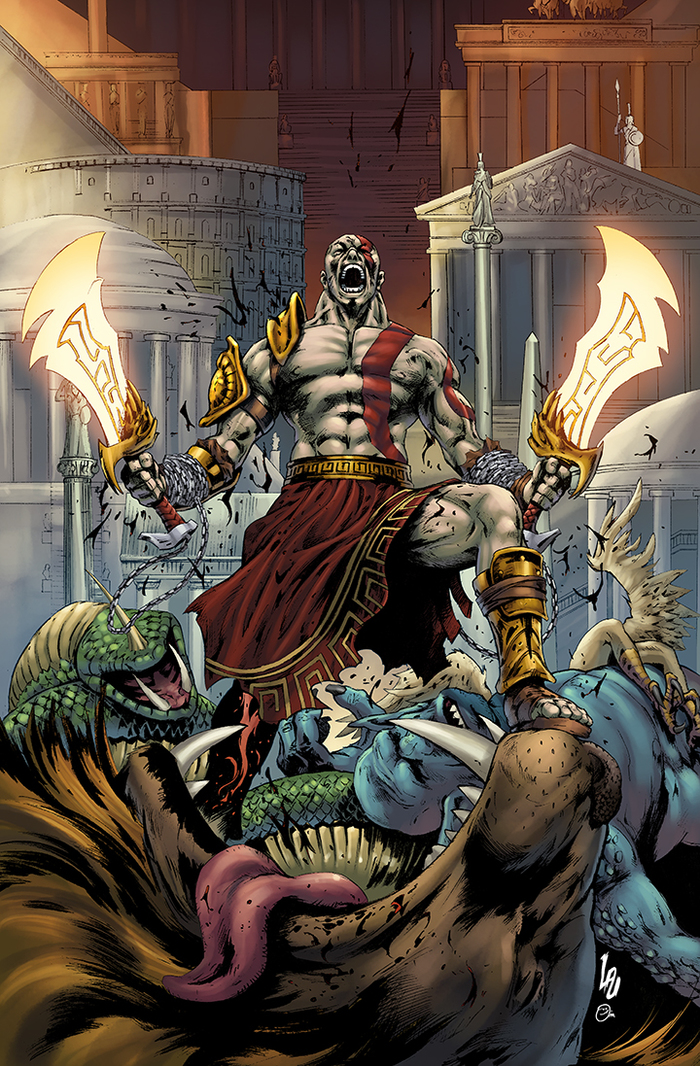 God of War (Art by spidey0318)