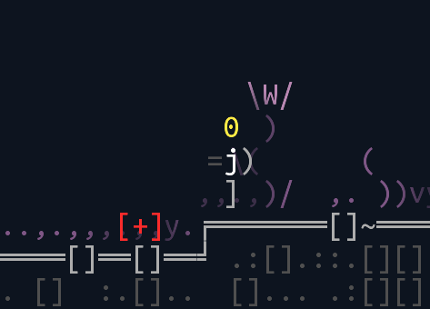 Инди платформер с ASCII-артом и процедурной генерацией - Моё, ASCII, Инди игра, Процедурная генерация, Платформер, Android, Гифка, Длиннопост