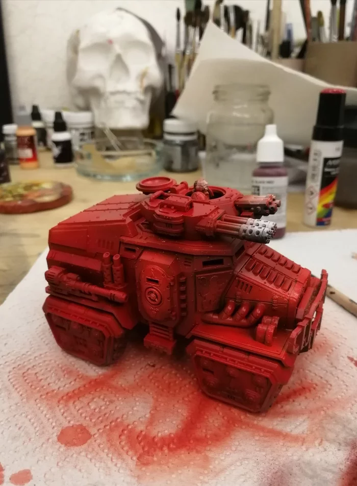 Taurox - My, Warhammer 40k, Painting miniatures, Longpost