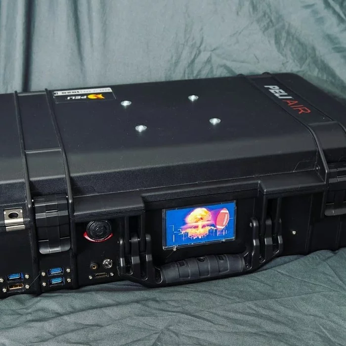 Laptop on steroids - Computer, Notebook, Gaming Hardware, Craft, Unusual, Assembling your computer, Longpost