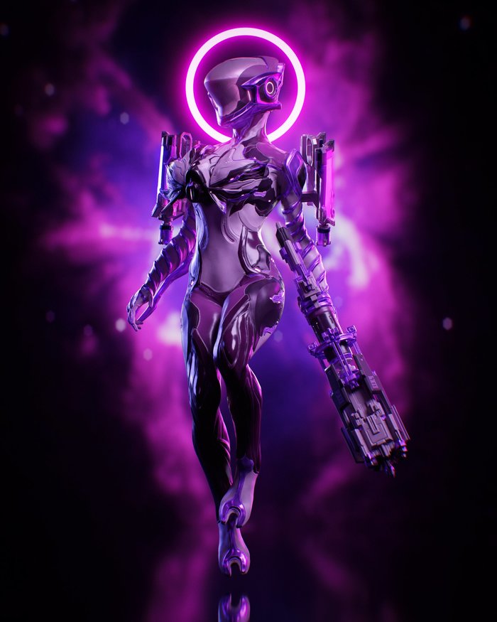 Space Mag Blender, Warframe, Mag Warframe, , 