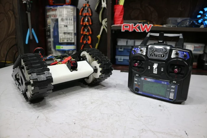 RC Racing FPV Tank - My, Tanks, Radio controlled models, Akw, FPV, Video, Longpost