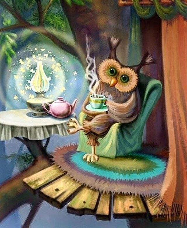 Филин и сова