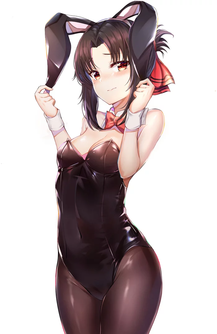 ALL Shinomiya Kaguya arts from sunhyun - NSFW, Kaguya-Sama wa Kokurasetai, Shinomiya kaguya, Anime art, Anime, Neko, Swimsuit, Rabbit, Longpost, Sunhyun