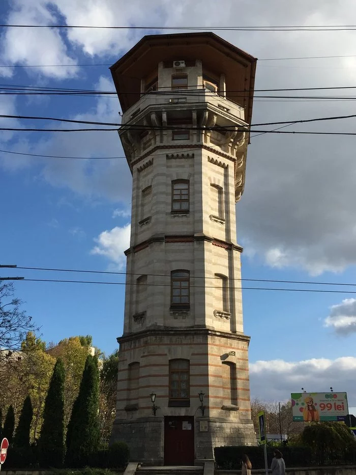 Водонапорная башня Кишинёв Башня, Кишинев, История, Молдова, Длиннопост