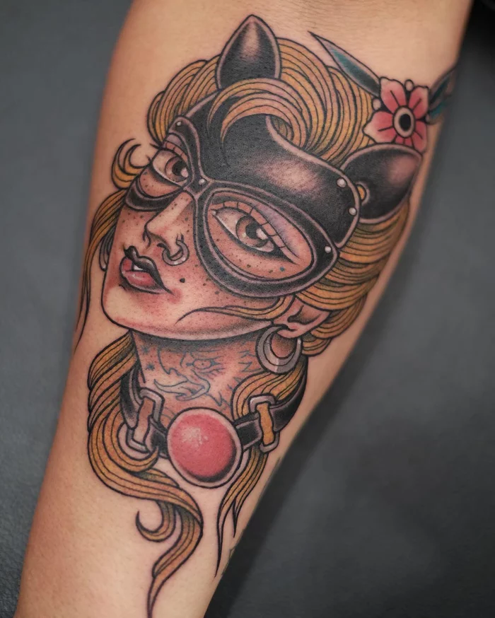 Cool female images from Moscow tattoo artist Khimz Tottooer - My, Tattooink, Tattoo, Tattoo artist, Girl with tattoo, Tattoo Lovers League, Tattoo sketch, Longpost