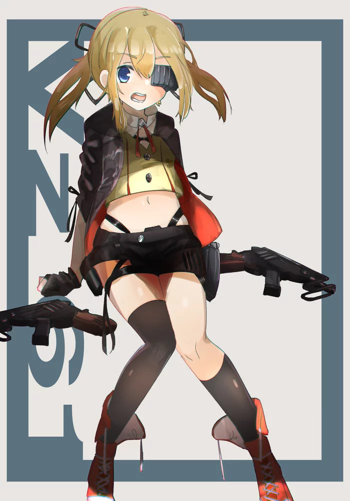 Vz61 GFL - Anime, Makushiro, Anime art, Girls frontline, Pixiv, Vz61