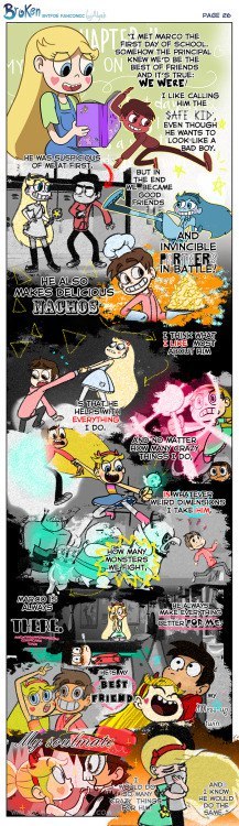 Star vs the forces of evil, comic Broken part 2 - StarCo, Star vs Forces of Evil, Star butterfly, Marco diaz, Longpost