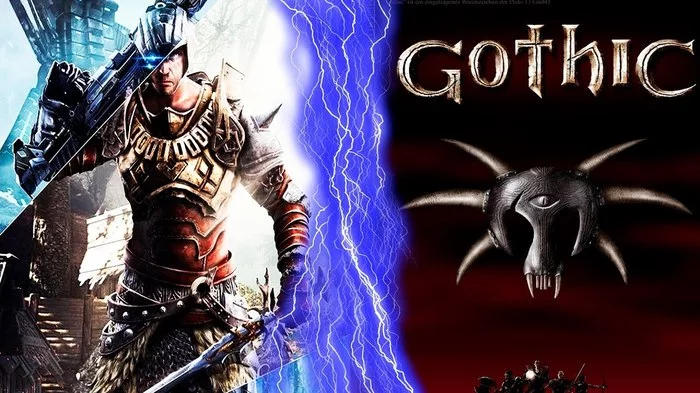 Gothic 1 (2001) vs ELEX (2018) - My, Elex, Video game, Progress, Degradation, Funny, RPG, Role-playing games, Gothic