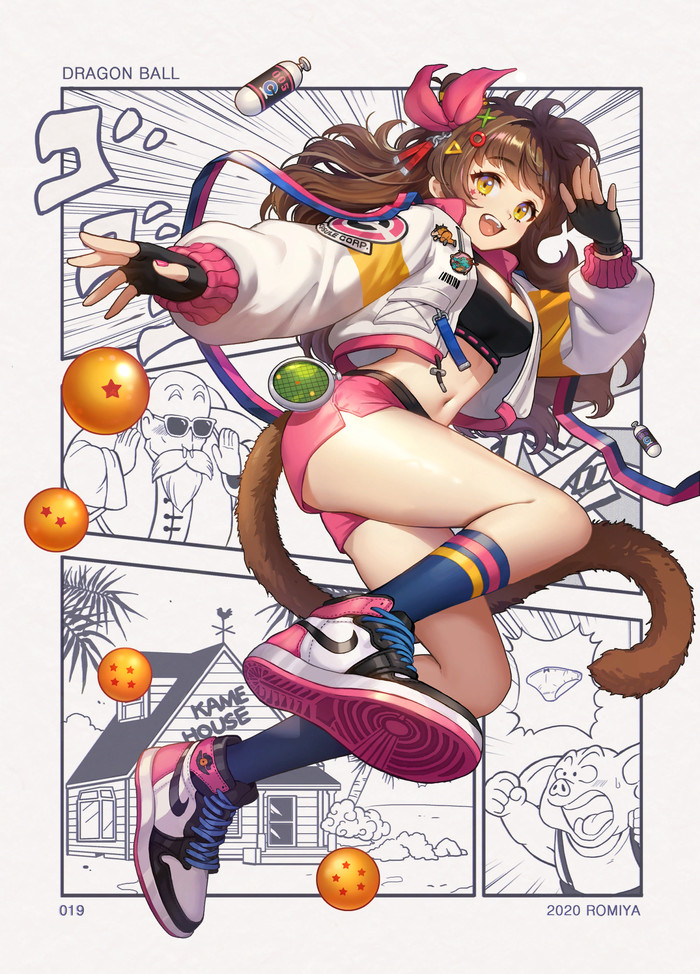 Female Saiyan Dragon Ball, Goku,  63, Anime Art, 