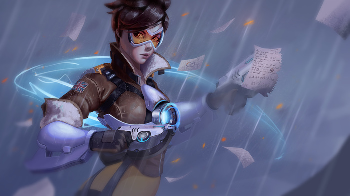 Tracer ,  , Tracer, Blizzard, Overwatch, Draw This Again, -