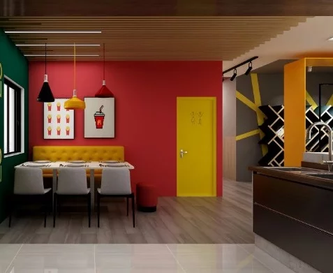 If you don't go to McDonald's, then McDonald's comes to your home. - My, Interesting, Design, Apartment, McDonald's, A restaurant, Food, Singapore, Life hack, Longpost