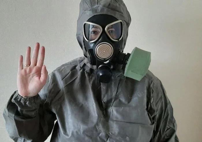Shall we meet? - My, Chemical protection, Mask, Longpost