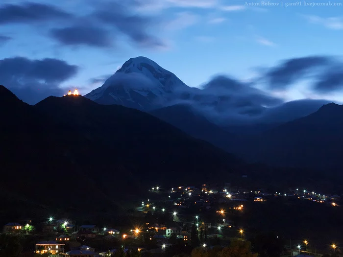 CONSTELLATION VLADIKAUCAZ - My, Vladikavkaz, Kazbek, Poems, Mountain tourism, Space, Author's story, The mountains, Longpost