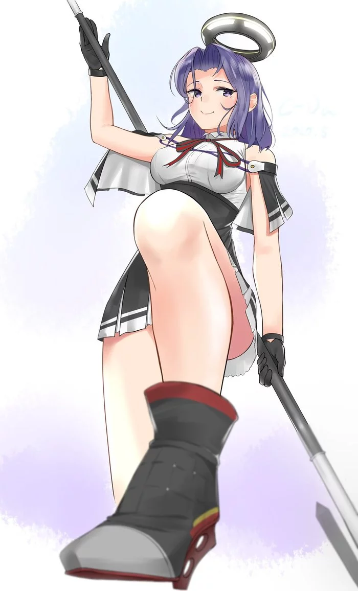 Kanmusu (artist: C-Da) - Kantai collection, Anime, Anime art, Tatsuta, Akebono, Shimakaze, Amatsukaze, Longpost