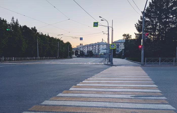 Street at 3 am - My, The photo, Town, Kazan, The street, Night, Filter