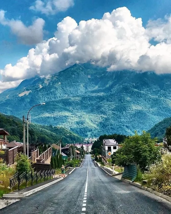 The mountains are calling... - Sochi, Krasnaya Polyana, Spring, The mountains, Nature, The nature of Russia, Caucasus mountains