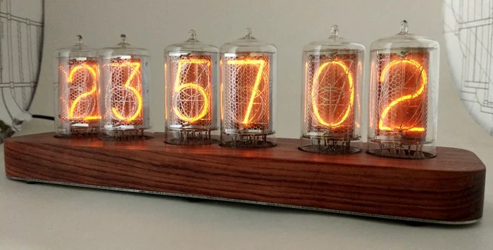 Мои самые большие часы Nixie clock на Z5660M - Моё, Часы, Ламповые часы, Nixie clock, Своими руками, Самоделки, Интерьер, Декор, Длиннопост, Рукоделие с процессом