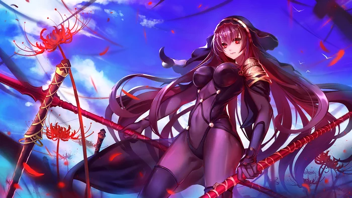 Scathach - Scathach, Fate, Fate grand order, Anime art, Anime