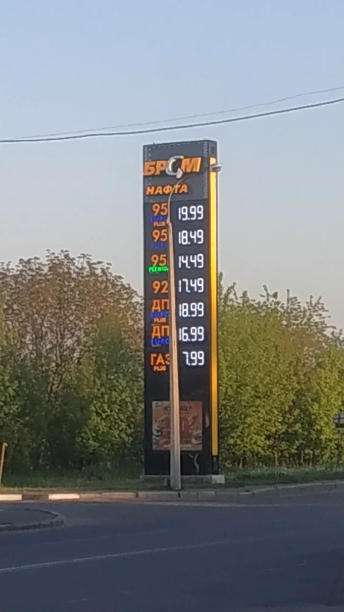 Fuel price in Ukraine - My, Fuel, Prices, Motorists, Oil, Longpost