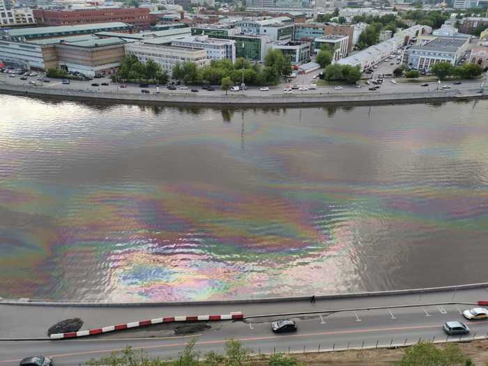 For those who like to swim in the Moscow River - My, Moscow River, Longpost, Video, River, Pollution, Ecology, Moscow