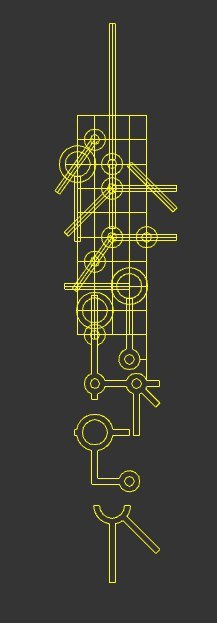 Let's learn (draw, draw) Necron runes. Warhammer 40,000 - My, Warhammer 40k, Runes, Space Marine, Longpost