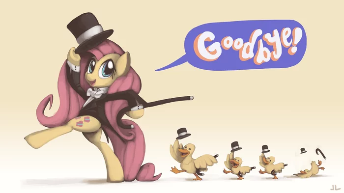 Bye! - My little pony, Fluttershy, Docwario