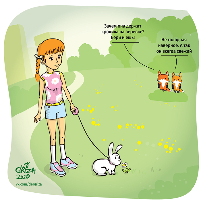 Canned food - My, Chanterelles against cats, Fox, Comics