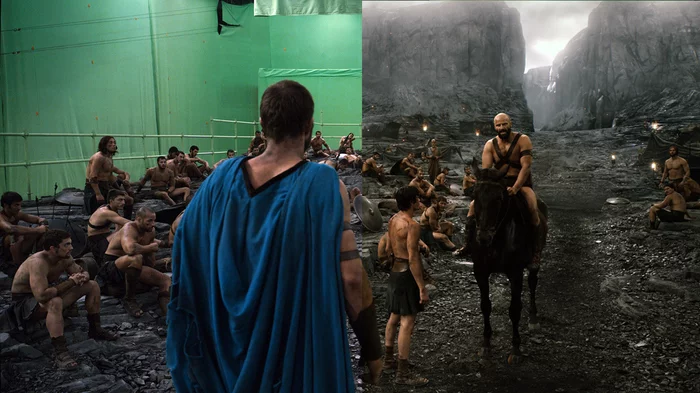 Interesting facts about the filming of the films 300 Spartans and 300 Spartans: Rise of an Empire - My, 300 Spartans, Special effects, Longpost, Video