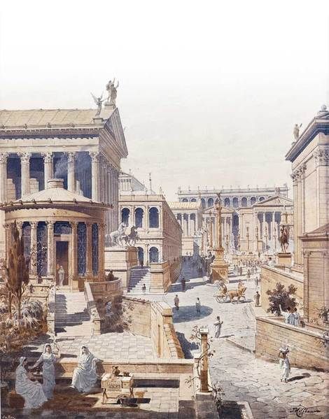 Roman forum - Ancient Rome, Rome, Kamo Gryadeshi, Sienkiewicz, Excerpt from a book, Longpost