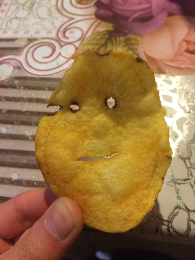 Mister Potato - My, Crisps, Lays, Find, Pareidolia