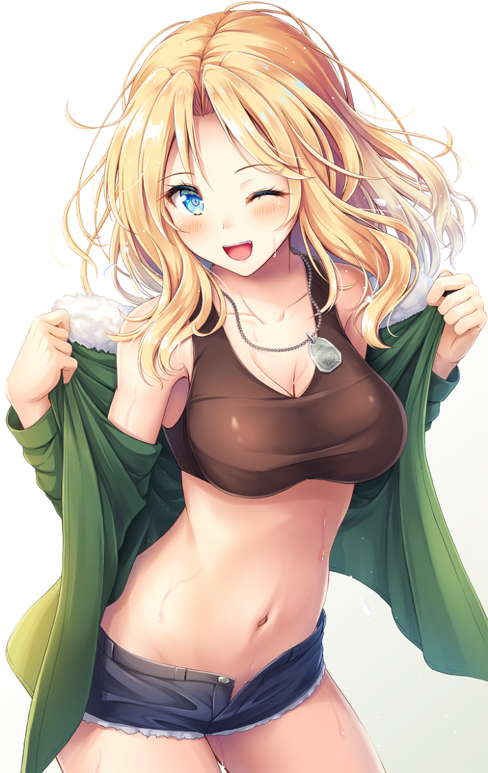 Kay , , Anime Art, Girls und Panzer, Kay, 