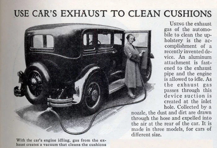 Your own vacuum cleaner - Auto, A vacuum cleaner, Inventions, Retro