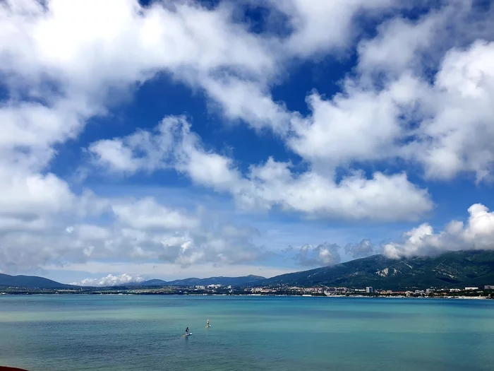 Gelendzhik today - My, Gelendzhik, Sea, Black Sea, Video, Longpost