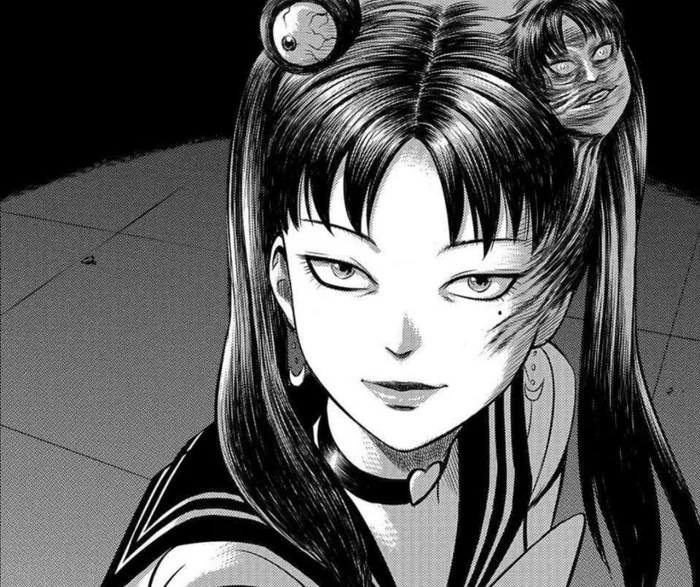 Sailor... Tomie? - Sailor Moon, Anime art, Horror, Junji Ito, Anime, Sailormoonredraw, Tomie