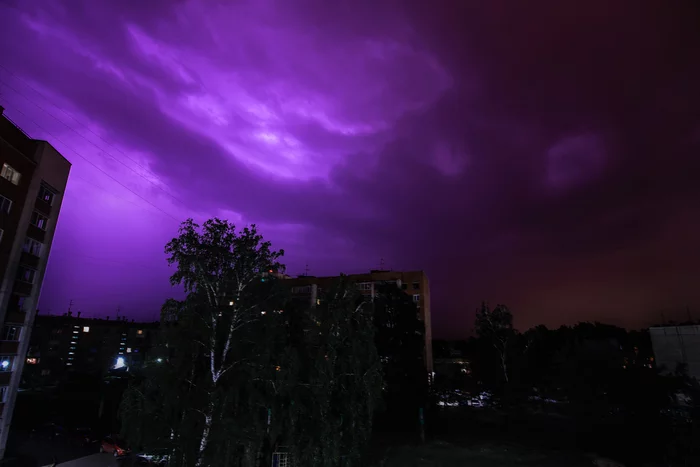 Thunderstorm in the Novosibirsk region - My, Lightning, Thunderstorm, Storm Hunters League, The clouds, Longpost