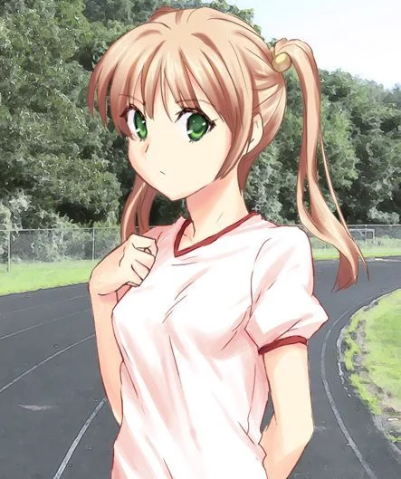 5 fastest people on the planet - My, Katawa shoujo, Emi Ibarazaki, Sport, Anime, Novella, Run, Longpost