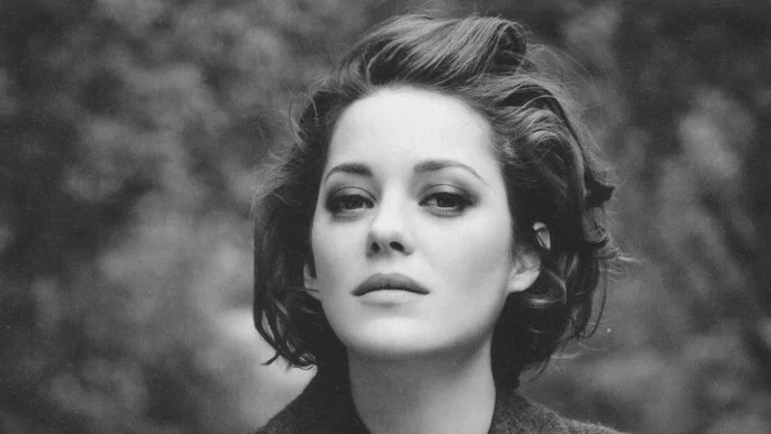 Precieux anges de France. - beauty, Actors and actresses, The photo, Black and white, French people, Marion Cotillard, Longpost