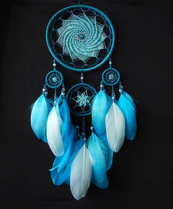 Dream catcher Whirlpool - My, Dreamcatcher, Maelstrom, beauty, The photo, Needlework without process, Handmade, Hobby, With your own hands, Longpost