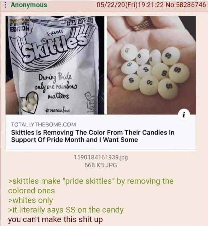 Skittles в теме - Расизм, Смерть Джорджа Флойда, США, Скриншот, Протест, Skittles, Цвет