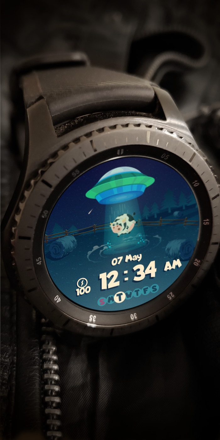 Abduction -    Samsung Galaxy Watch , , ,  , Samsung, Samsung Galaxy, Watchface, Samsung galaxy Watch, 