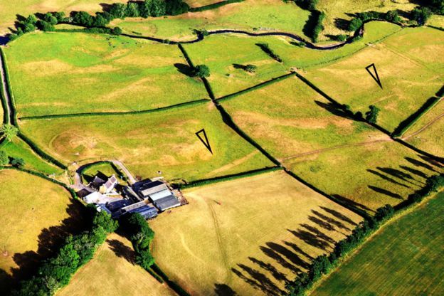 Drone discovers Roman military forts and roads in Wales - Ancient Rome, Wales, Wales, Story, Story, Drone, Drone, Longpost, Longpost