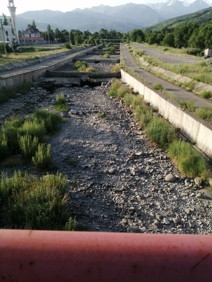 The water has disappeared from the river - My, Disappearing, Water, River, Esik