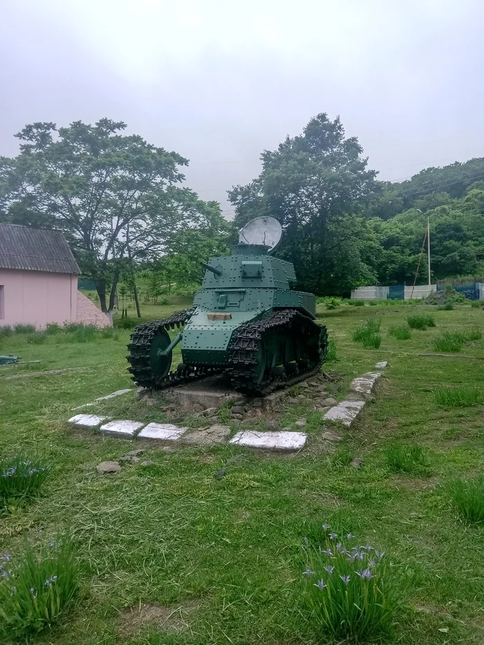 Monument - My, Tanks, Monument, MS-1