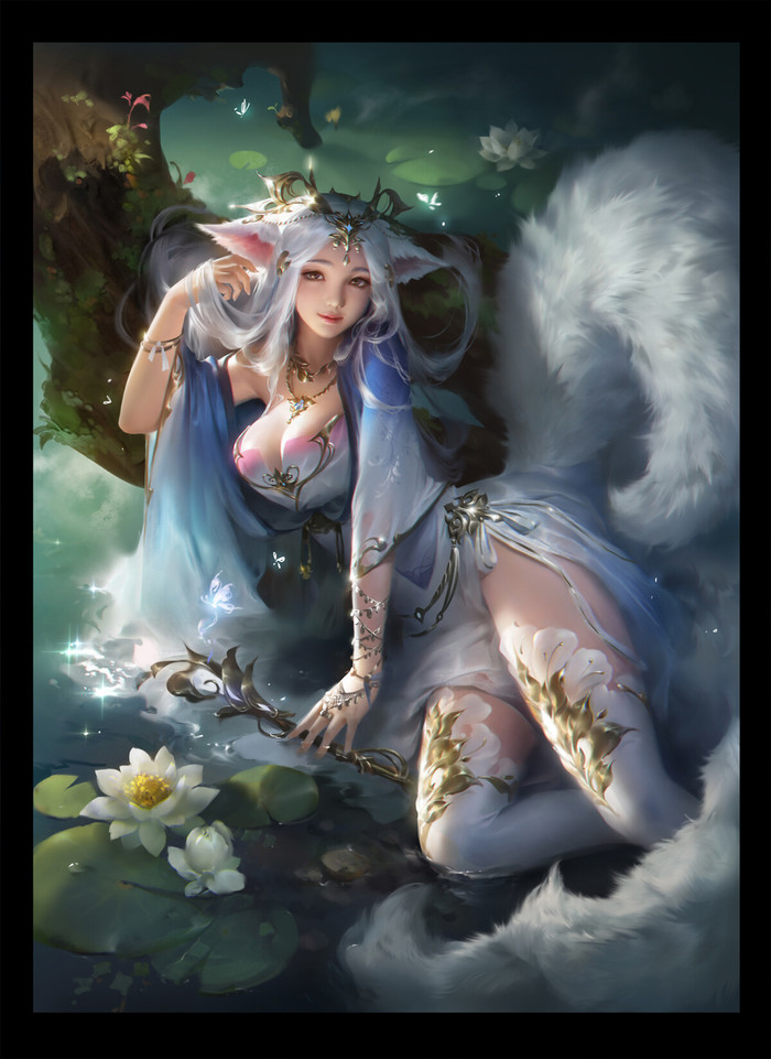 Kitsune , , Animal Ears, Yuanyuan Wang