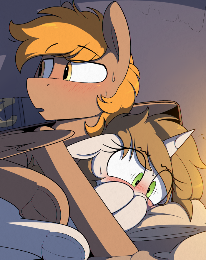 BlushingLittlepip My Little Pony, Fallout: Equestria, Calamity, Littlepip, MLP Edge