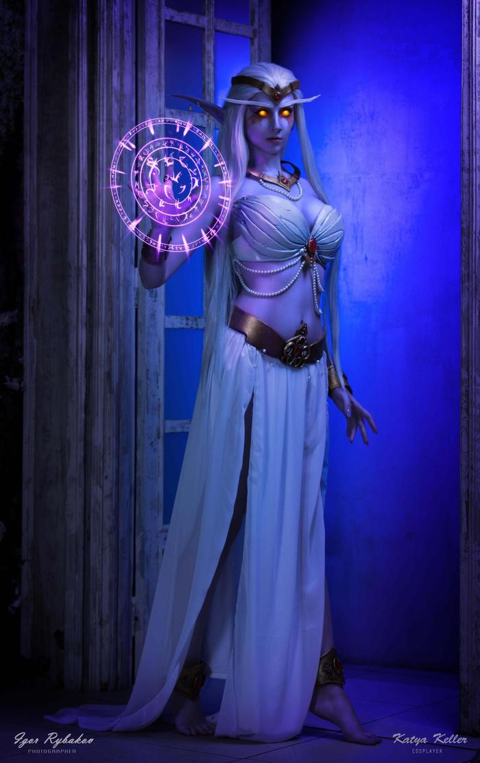 Queen Azshara by Katya Keller , World of Warcraft, , Blizzard, Warcraft, 
