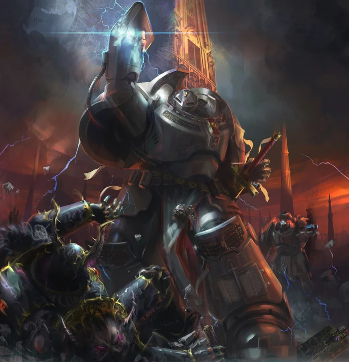 Gray Knight - Warhammer 40k, Wh Art, Grey Knights, Hammk