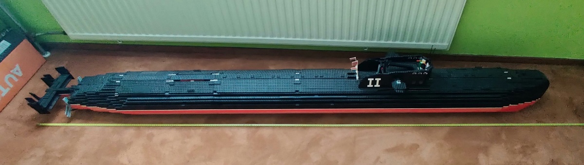 USS Pampanito submarine - 8ft LEGO model (06) Flickr - Photo Sharing! Lego sculp